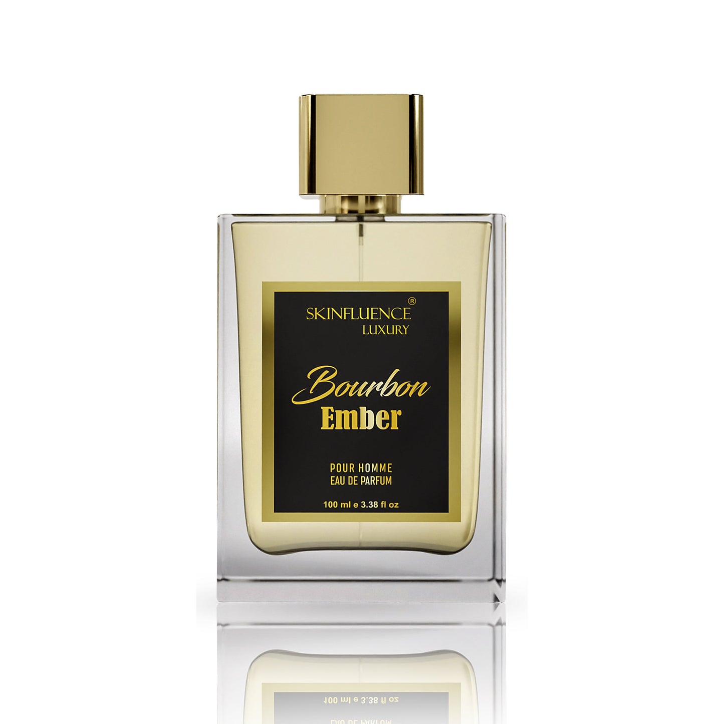 SKINFLUENCE Luxury Bourbon Ember Perfume For Men 100Ml- Eau De Parfum- Party Fragrance
