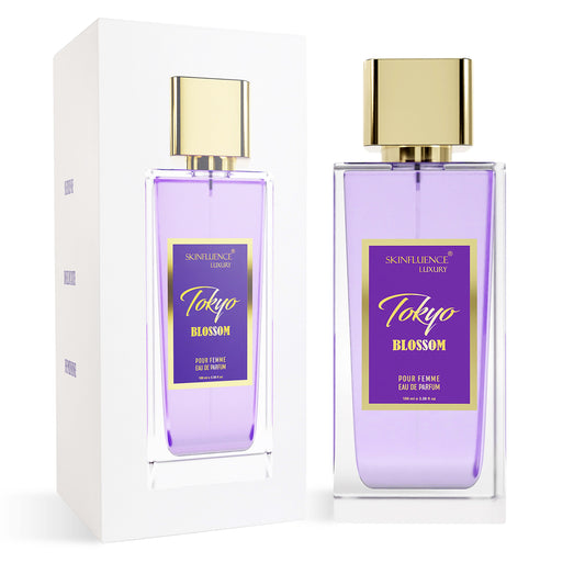 SKINFLUENCE Luxury Tokyo Blossom Floral Perfume For Women 100Ml- Eau De Parfum