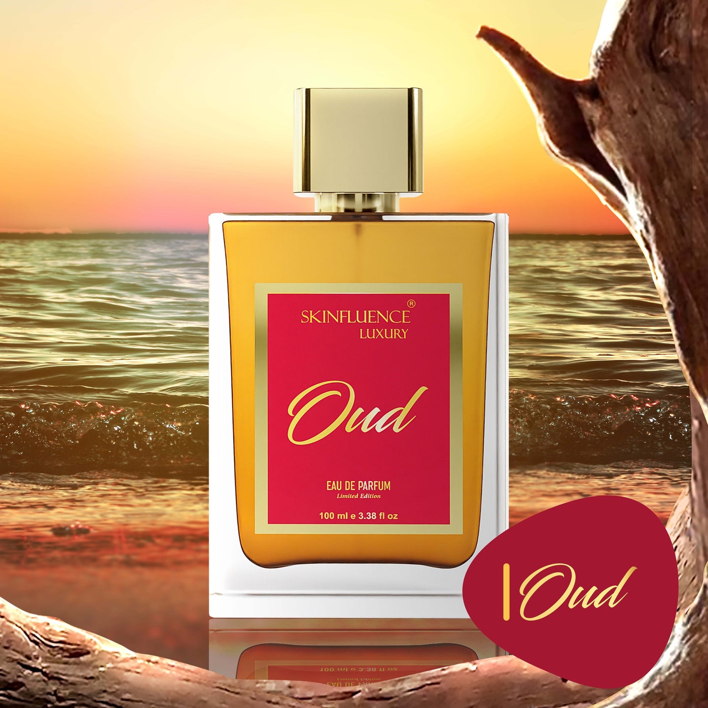 SKINFLUENCE Luxury Oud Perfume 100Ml | Eau De Parfum | Long Lasting Musk |Best Perfume For Men and Women (Unisex)…