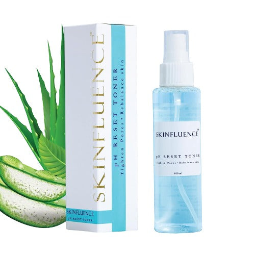 SKINFLUENCE pH Reset Toner with Niacinamide & Aloe Vera | Balances Skin's pH Level & Boosts Radiance
