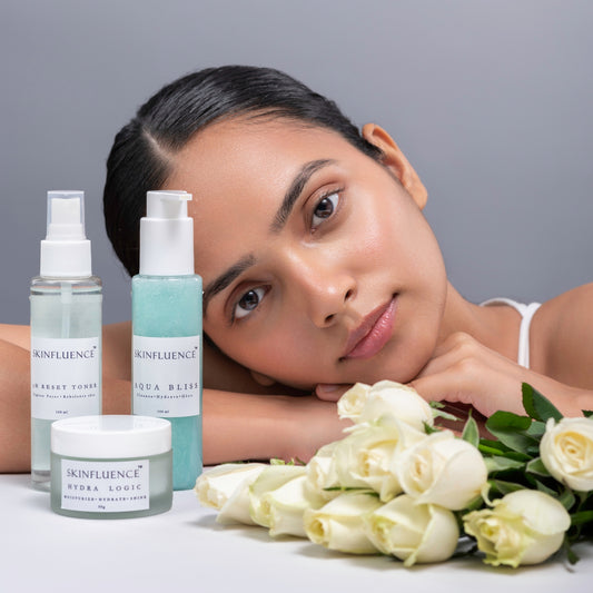 The Essential 3 Step Skin Care Kit for Clear and Radiant Skin | Cleanser, Toner & Moisturizer